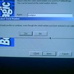 You are going to let me continue installing even though I entered an incorrect serial number? Oh, how nice of you.