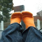 candice's feet at carl's junior