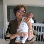 Ashton, Abuela, and Chantel Visit