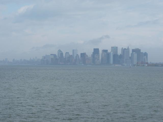 the city in the fog